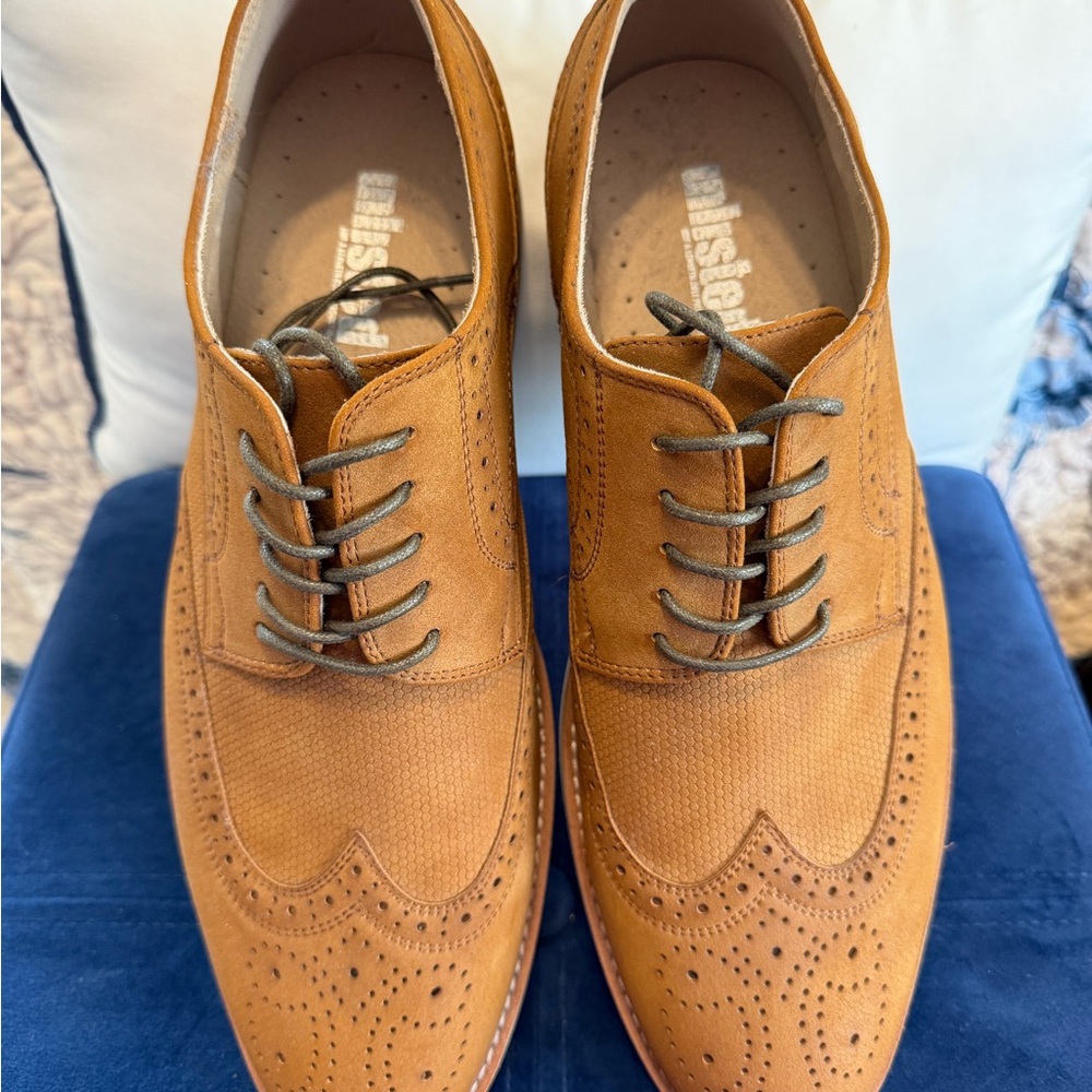Unlisted by Kenneth Cole Men's Brown Jimmie LaceUp